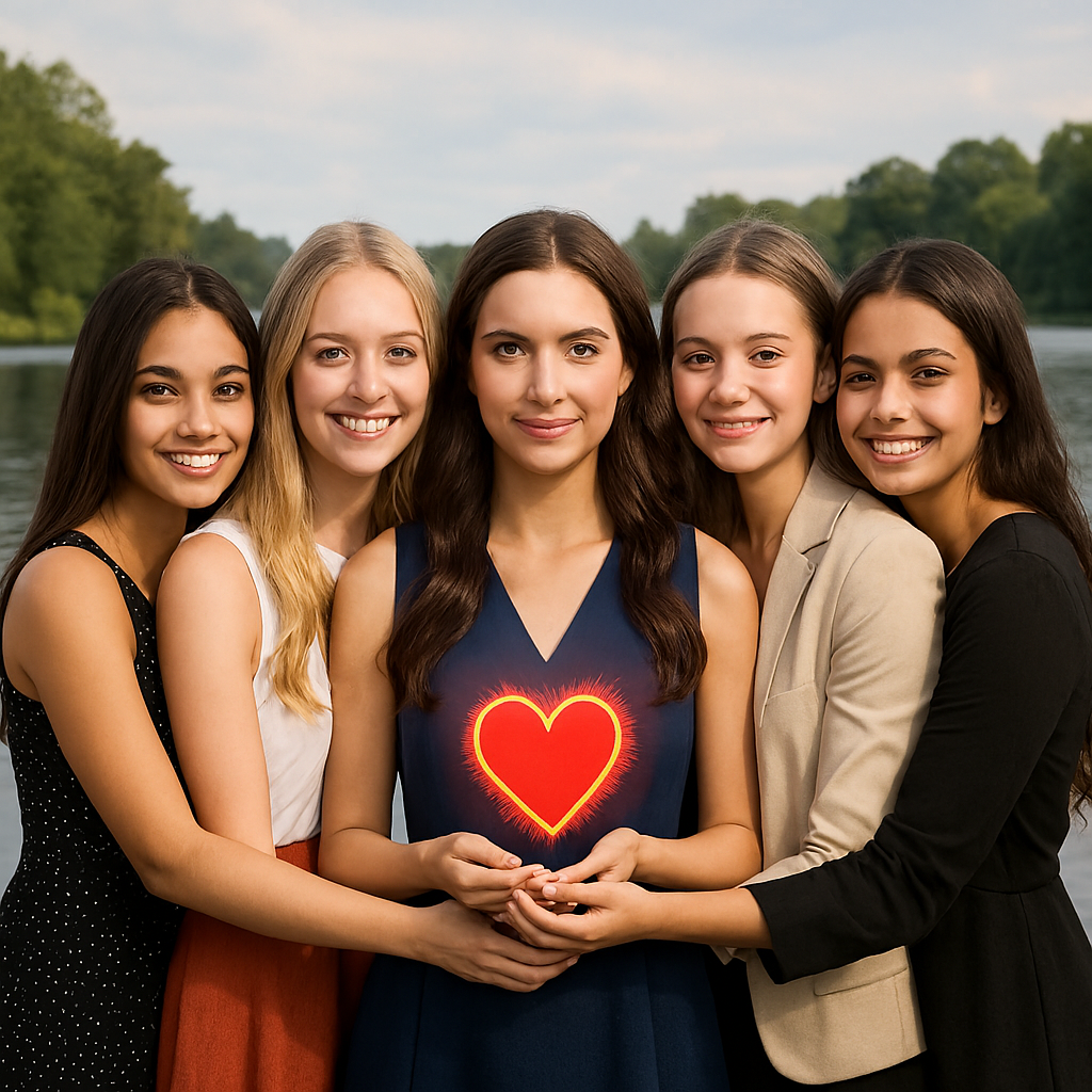 Un grupo de mujeres líderes conversando y planificando en un ambiente hogareño